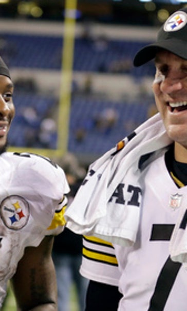 Draft classmates Manning & Roethlisberger meet again
